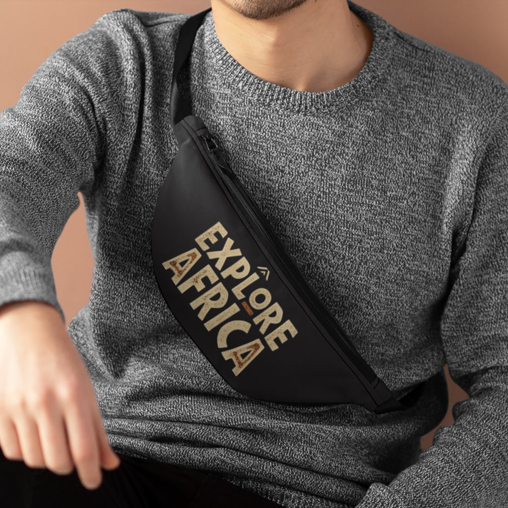 Explore Africa Fanny Pack — Travel Waist Bag for Safari & Adventure