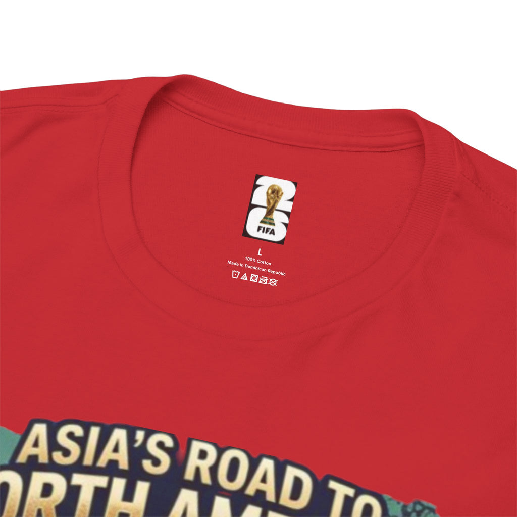 AFC Asian Qualifiers 2026 Tee — Asia’s Road to North America World Cup Soccer T‑Shirt