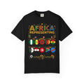 Africa Representing FIFA World Cup 2026 T-Shirt | African Flags Soccer Design