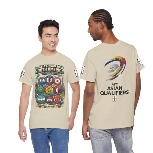 AFC Asian Qualifiers 2026 Tee — Asia’s Road to North America World Cup Soccer T‑Shirt