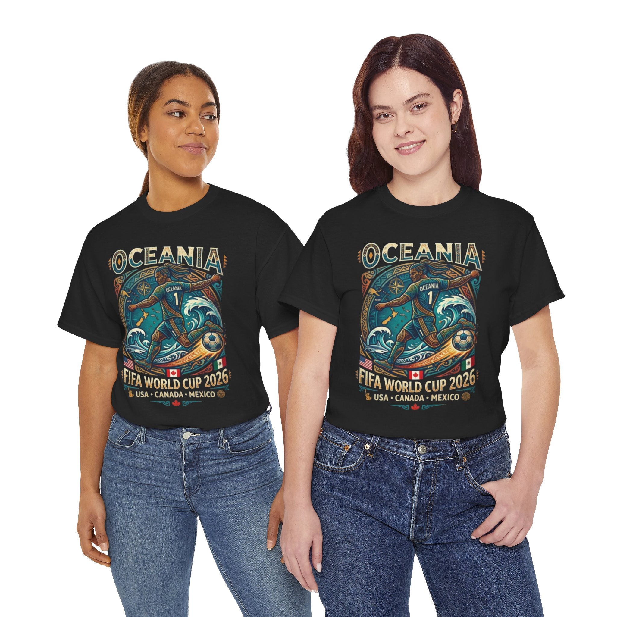 Oceania FIFA World Cup 2026 Soccer Tee