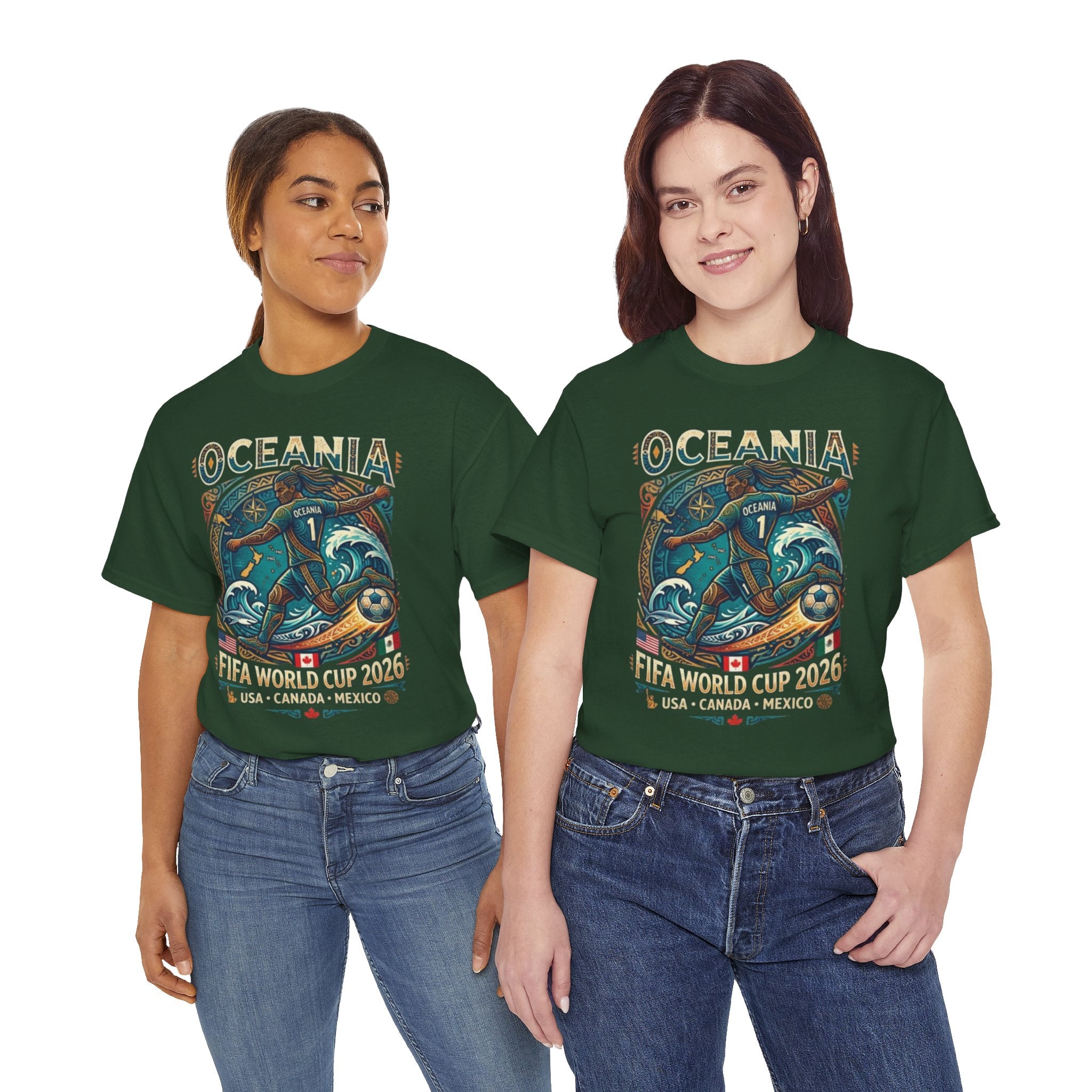 Oceania FIFA World Cup 2026 Soccer Tee