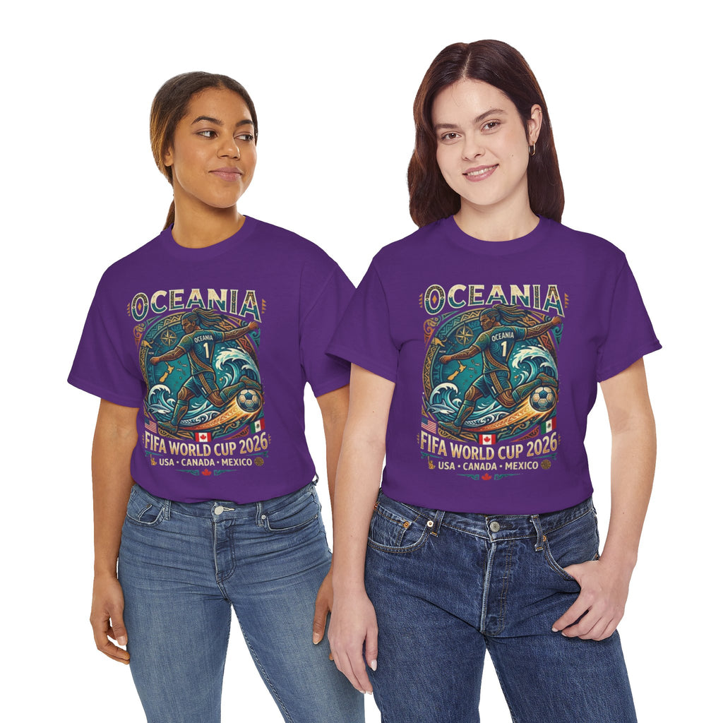 Oceania FIFA World Cup 2026 Soccer Tee