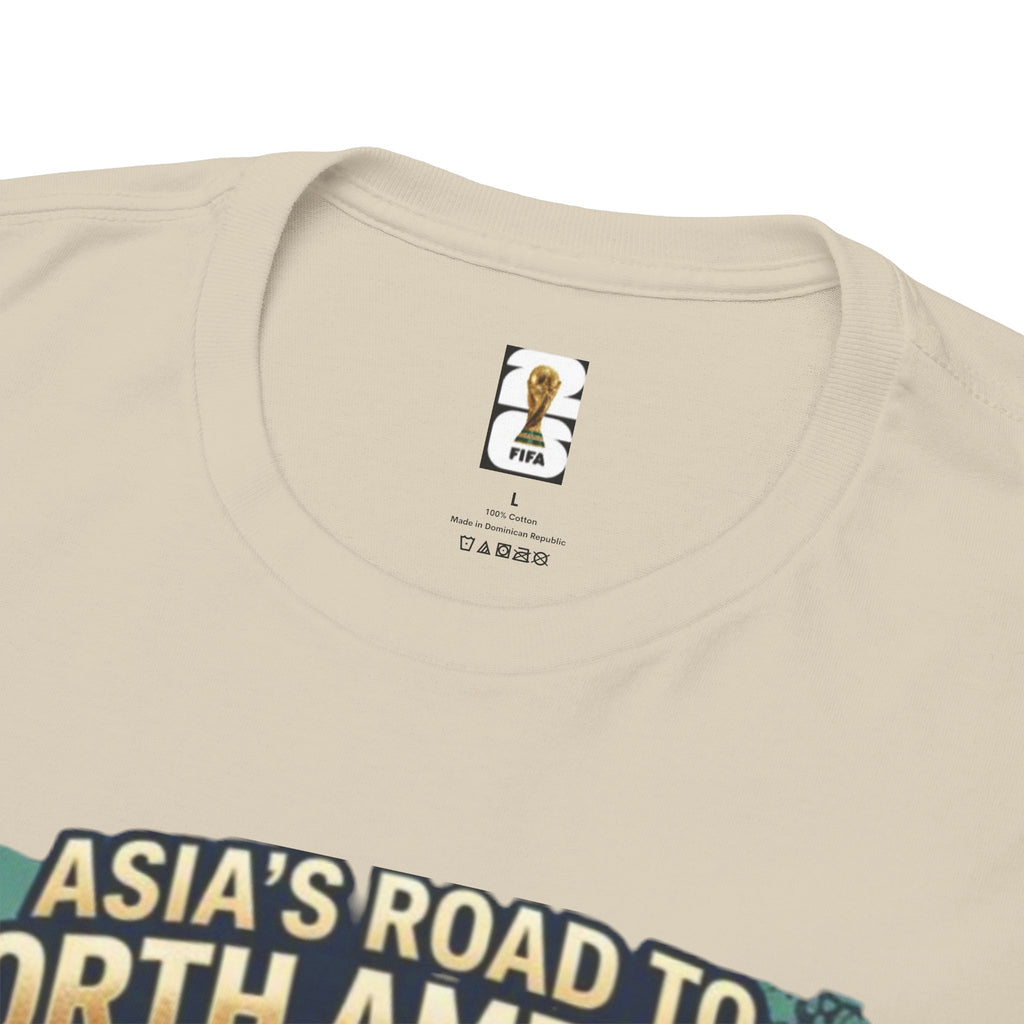 AFC Asian Qualifiers 2026 Tee — Asia’s Road to North America World Cup Soccer T‑Shirt