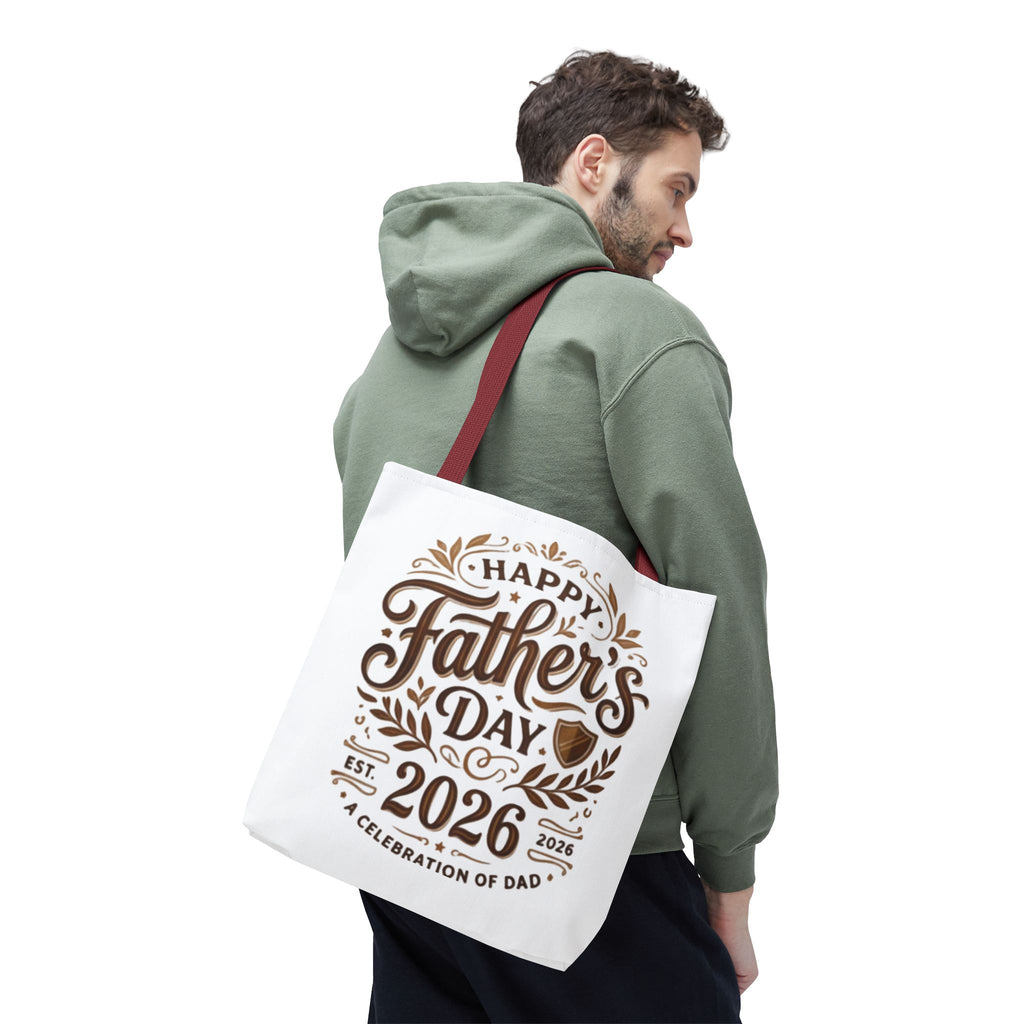 Father's Day 2026 Tote Bag — "Happy Father's Day 2026" Gift Tote