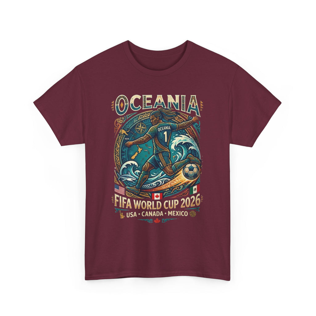 Oceania FIFA World Cup 2026 Soccer Tee