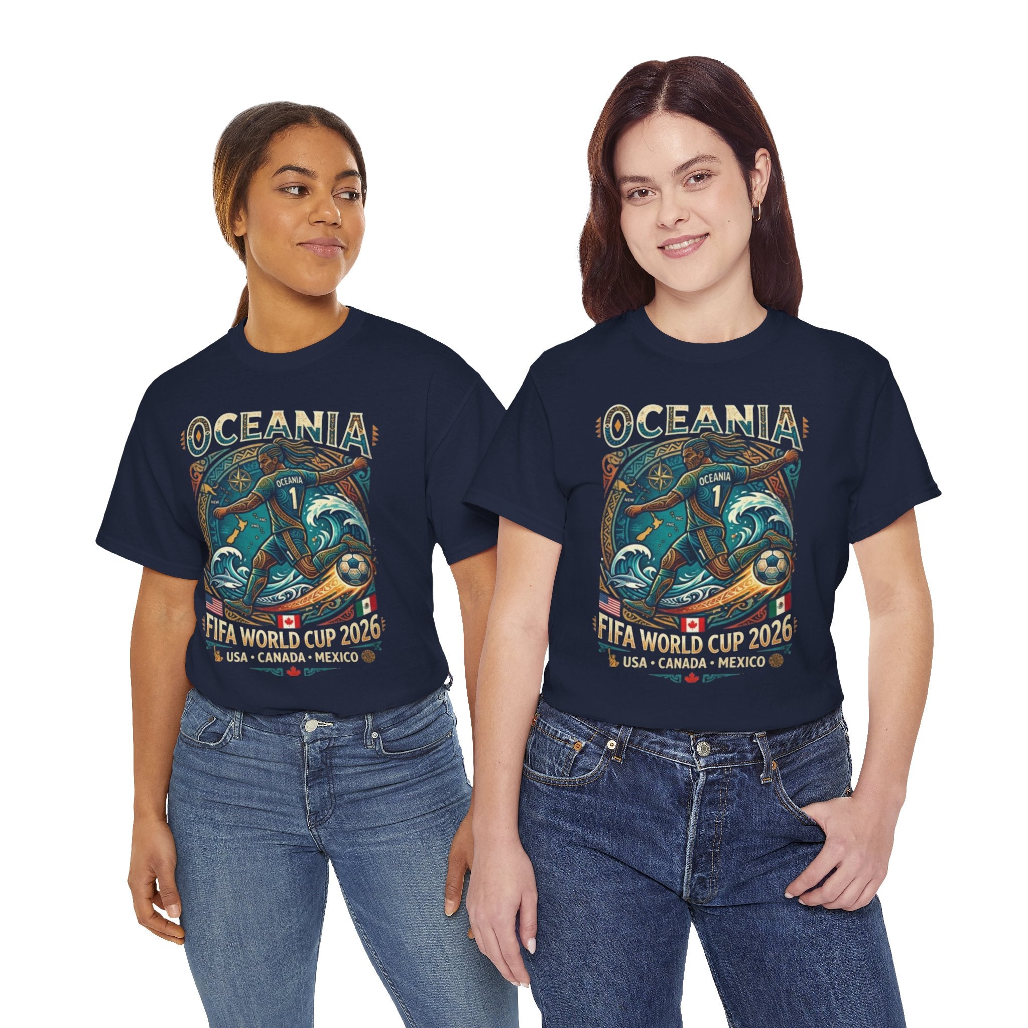 Oceania FIFA World Cup 2026 Soccer Tee