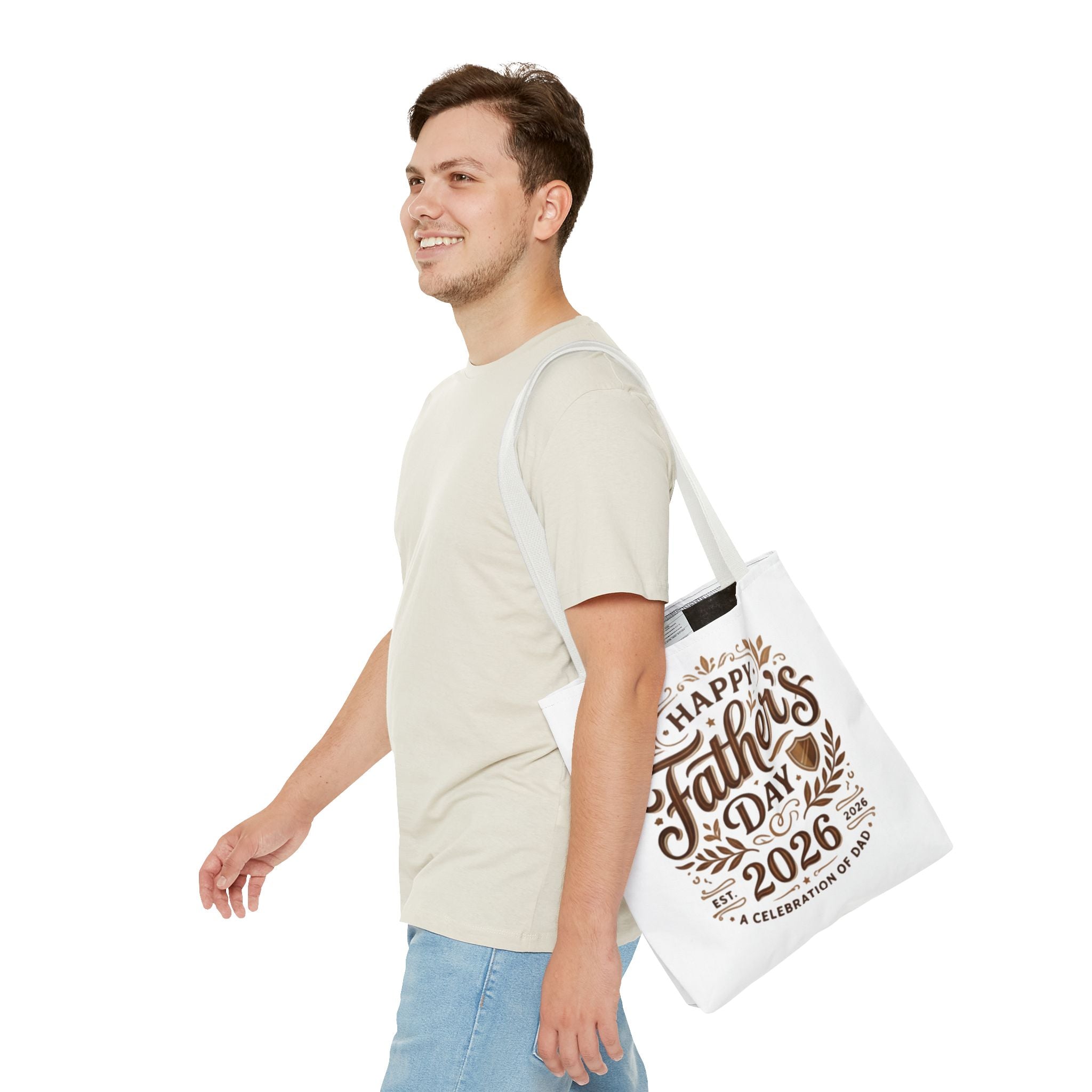 Father's Day 2026 Tote Bag — "Happy Father's Day 2026" Gift Tote