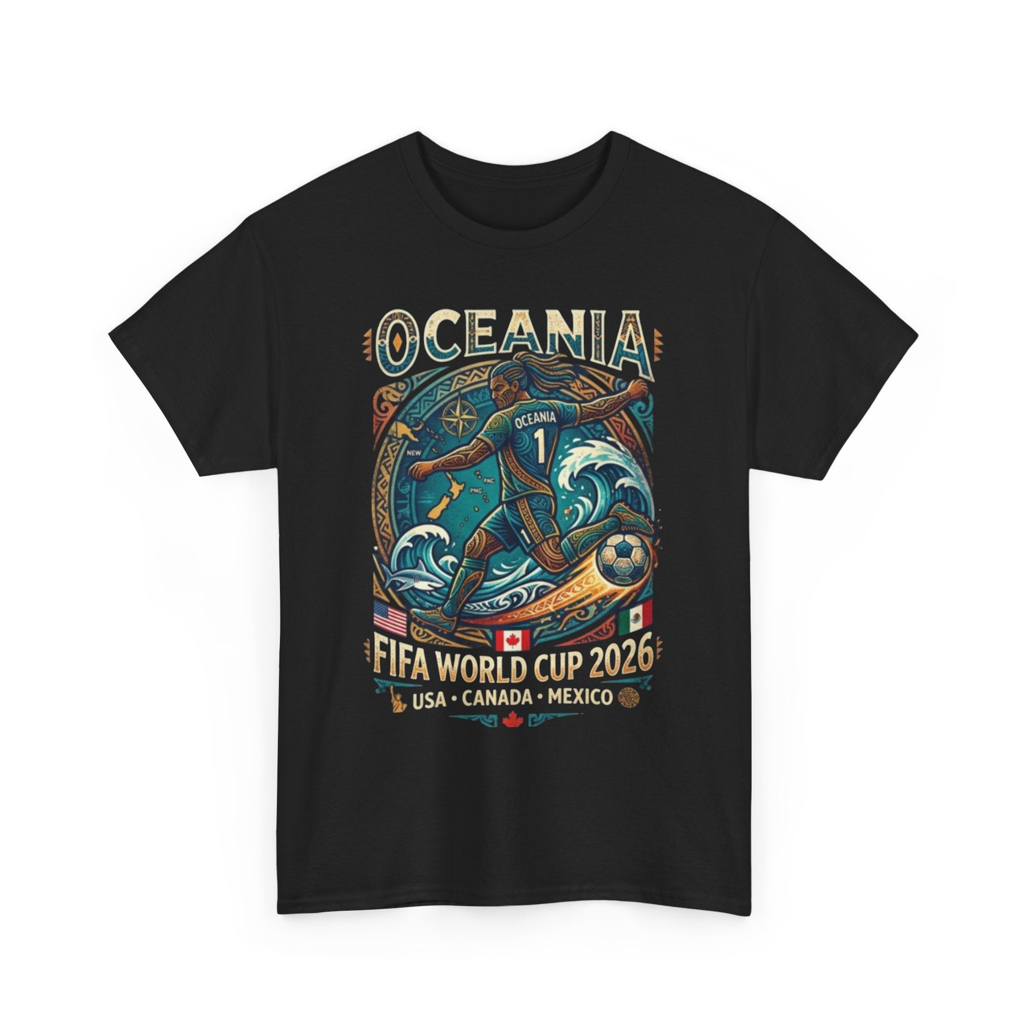 Oceania FIFA World Cup 2026 Soccer Tee