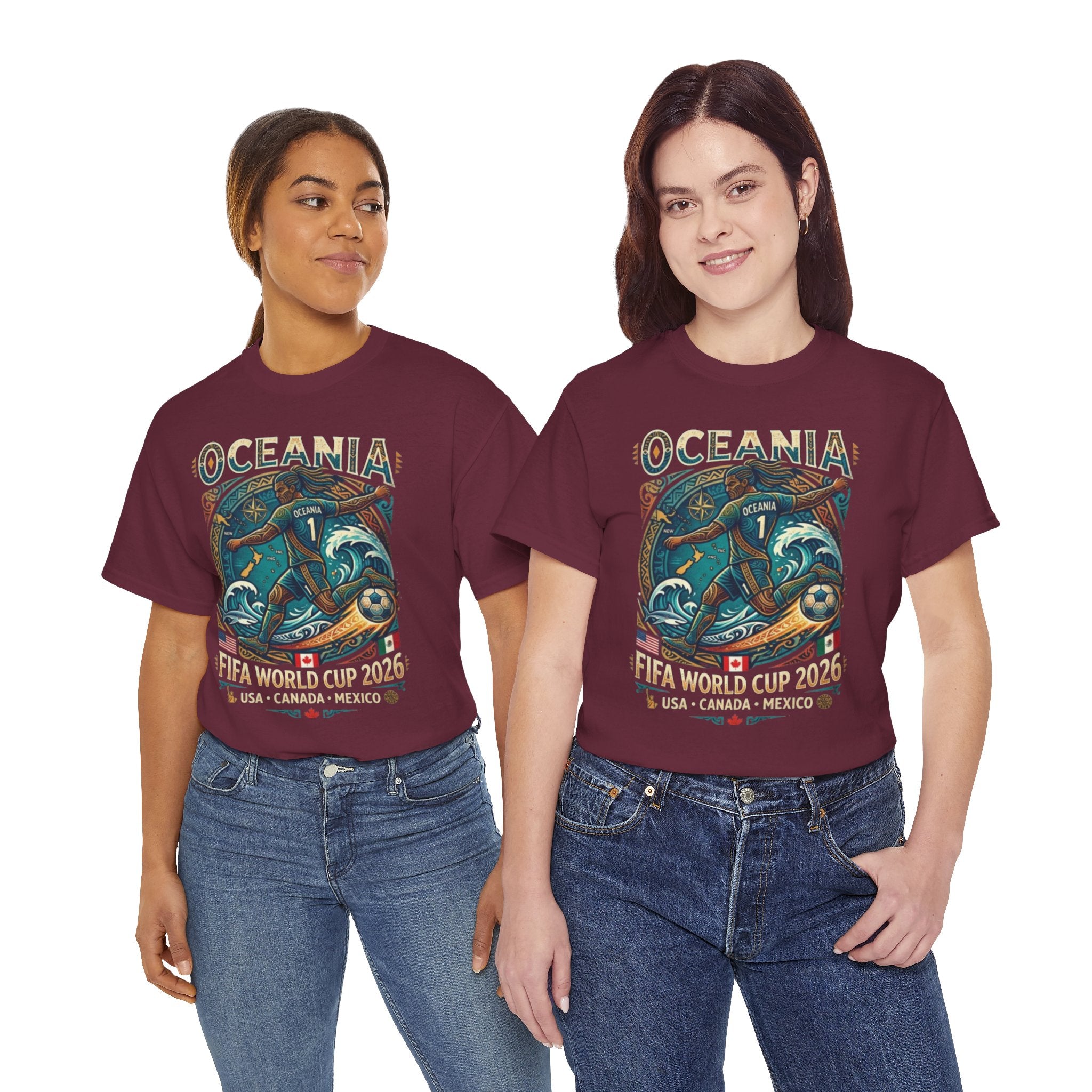 Oceania FIFA World Cup 2026 Soccer Tee