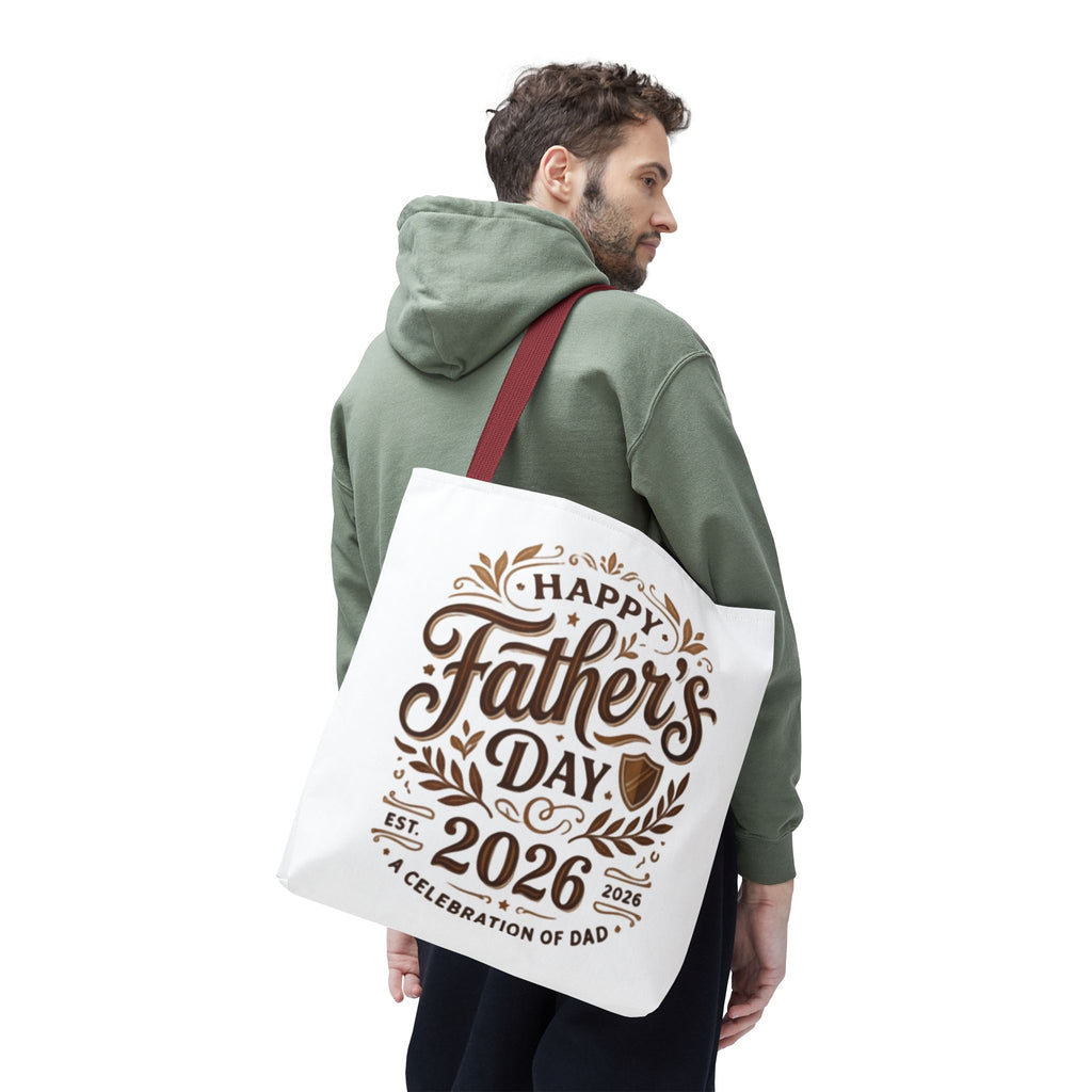 Father's Day 2026 Tote Bag — "Happy Father's Day 2026" Gift Tote
