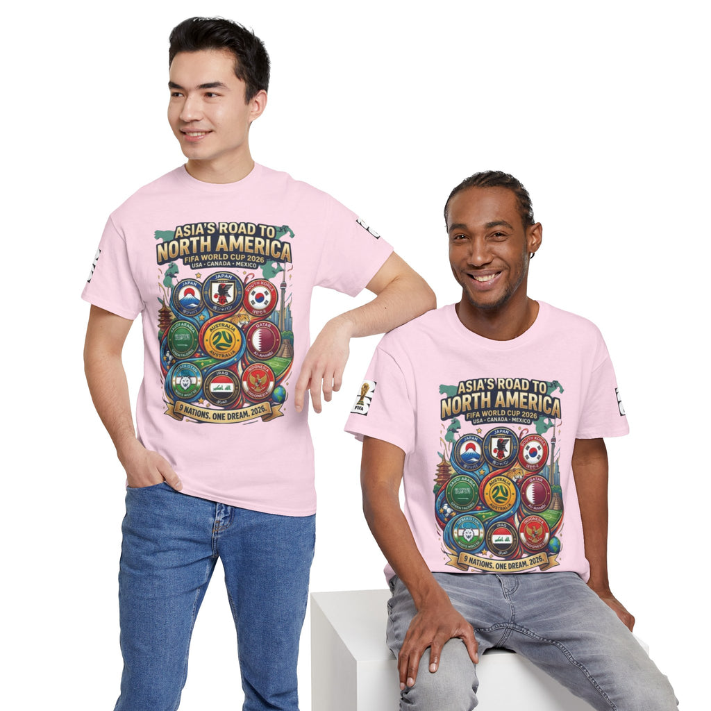 AFC Asian Qualifiers 2026 Tee — Asia’s Road to North America World Cup Soccer T‑Shirt
