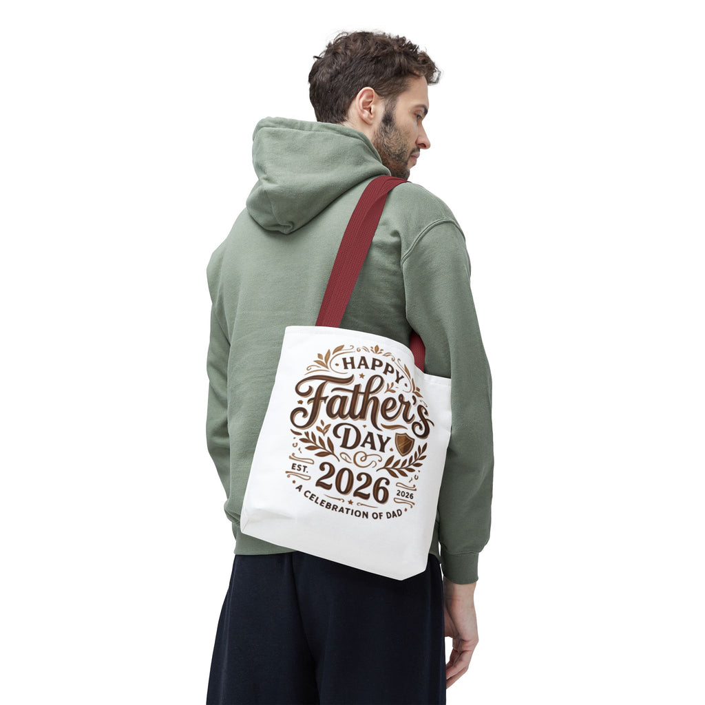 Father's Day 2026 Tote Bag — "Happy Father's Day 2026" Gift Tote