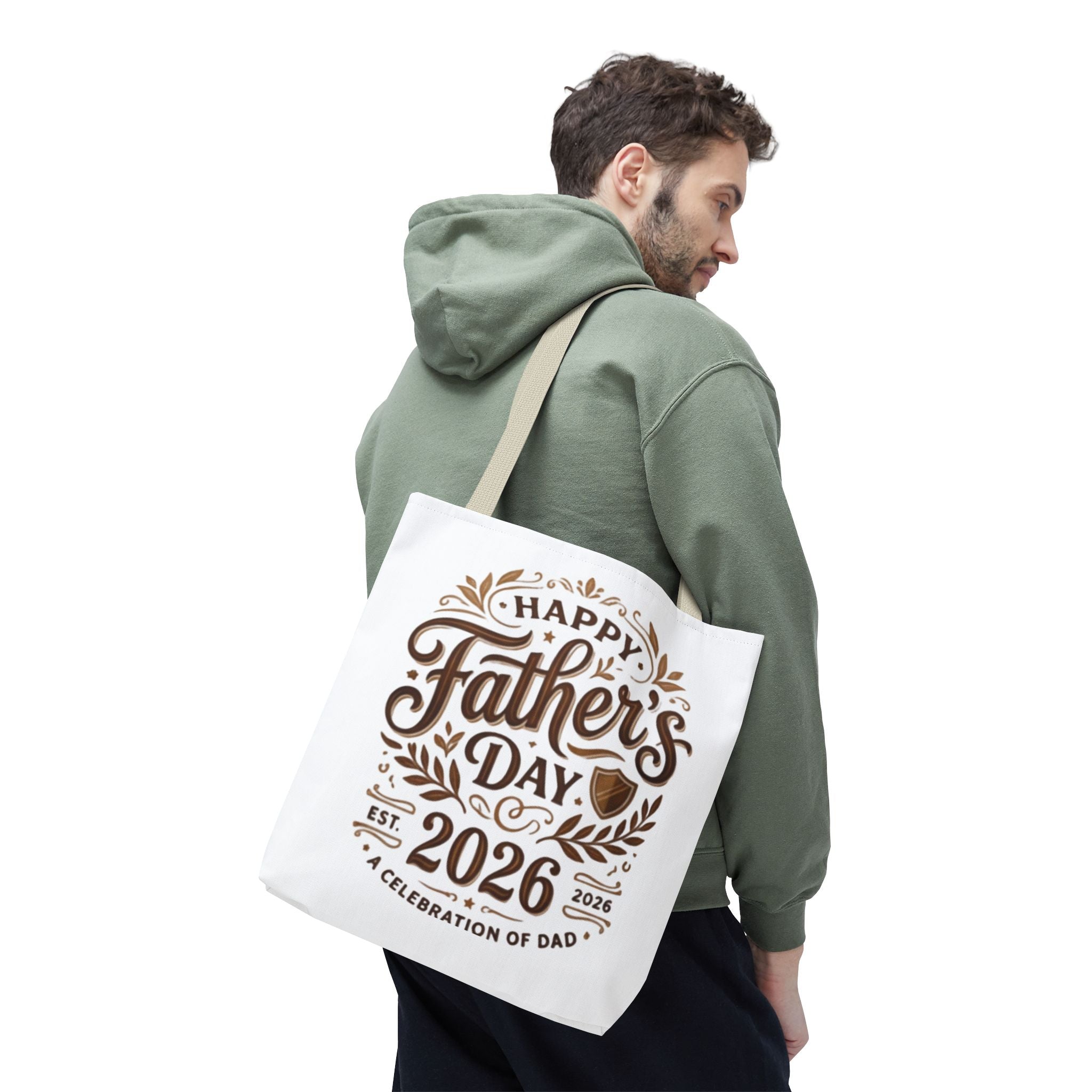 Father's Day 2026 Tote Bag — "Happy Father's Day 2026" Gift Tote