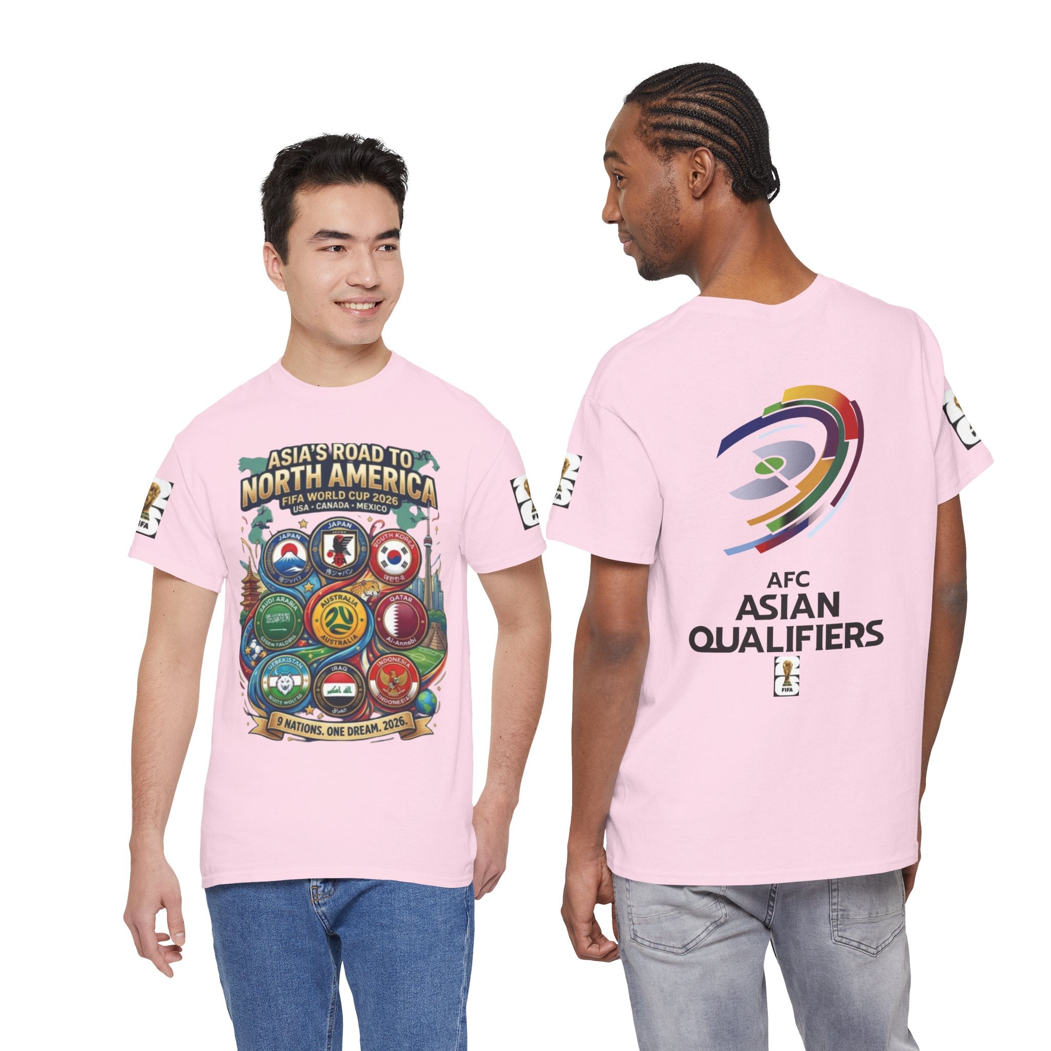 AFC Asian Qualifiers 2026 Tee — Asia’s Road to North America World Cup Soccer T‑Shirt