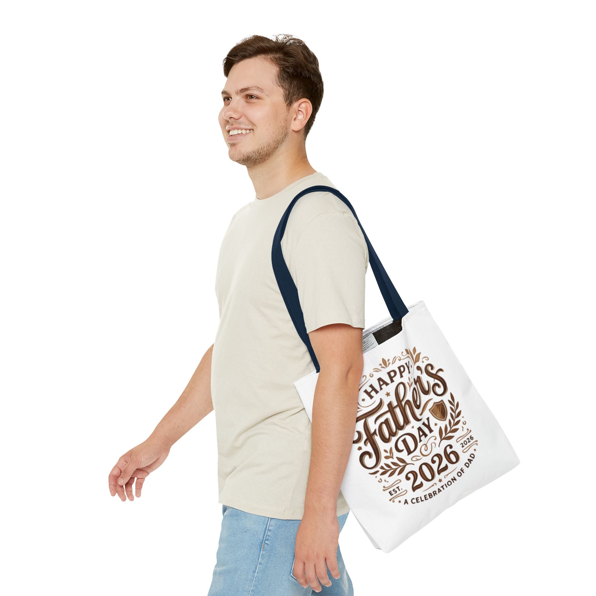 Father's Day 2026 Tote Bag — "Happy Father's Day 2026" Gift Tote