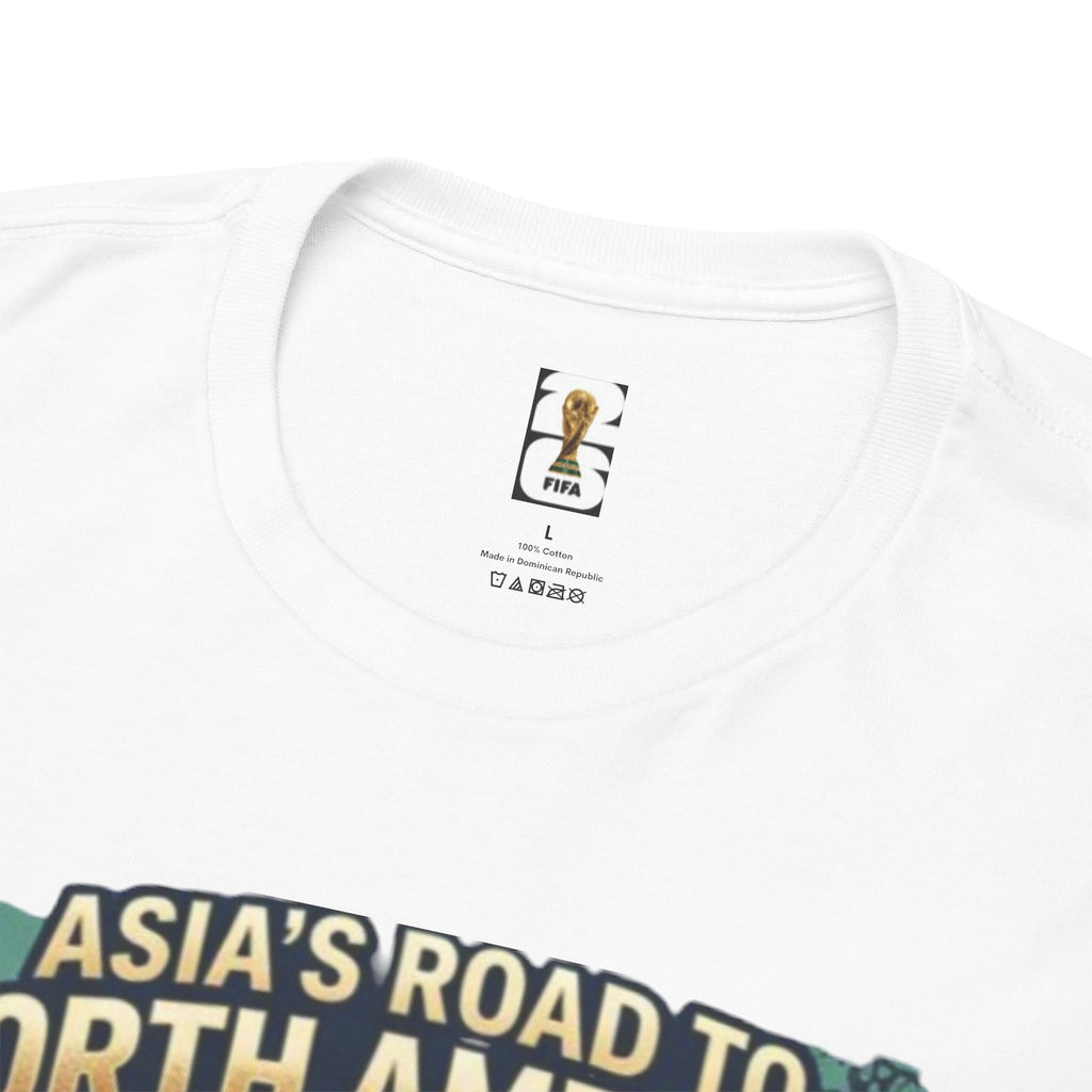 AFC Asian Qualifiers 2026 Tee — Asia’s Road to North America World Cup Soccer T‑Shirt