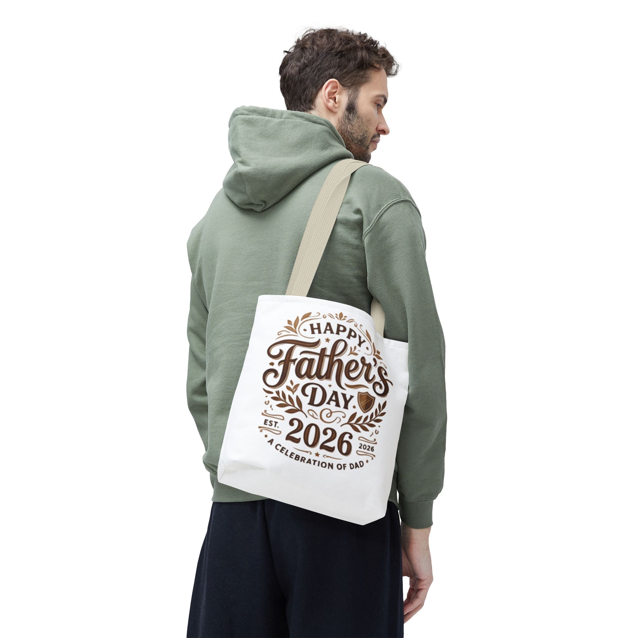 Father's Day 2026 Tote Bag — "Happy Father's Day 2026" Gift Tote
