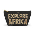 Explore Africa Accessory Pouch — Travel Makeup & Gear Organizer