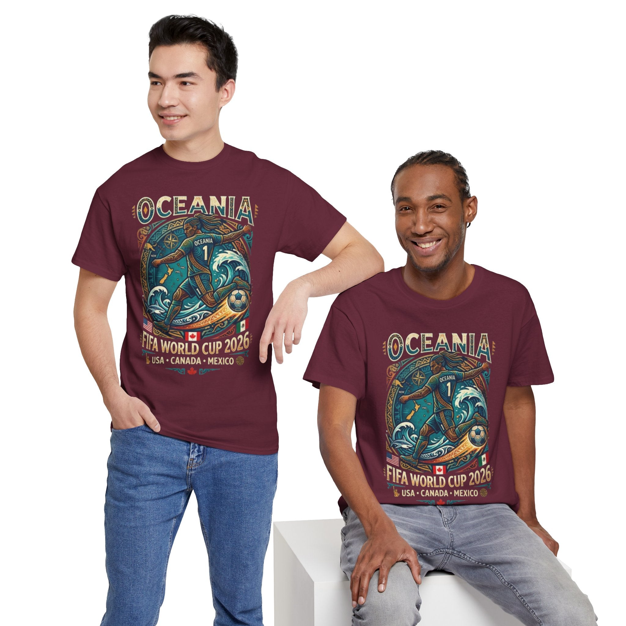 Oceania FIFA World Cup 2026 Soccer Tee