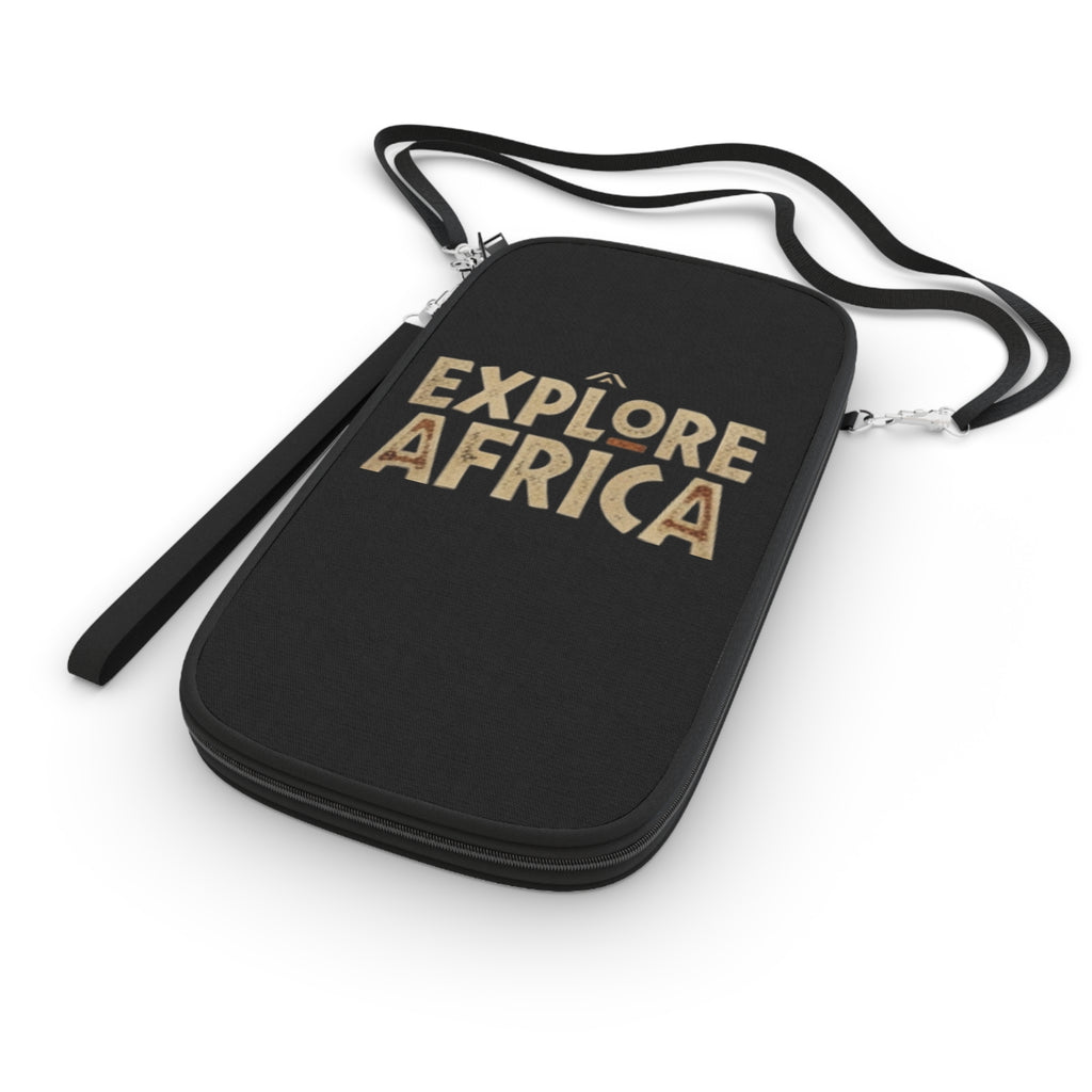 Passport Wallet — "Explore Africa" Travel Organizer