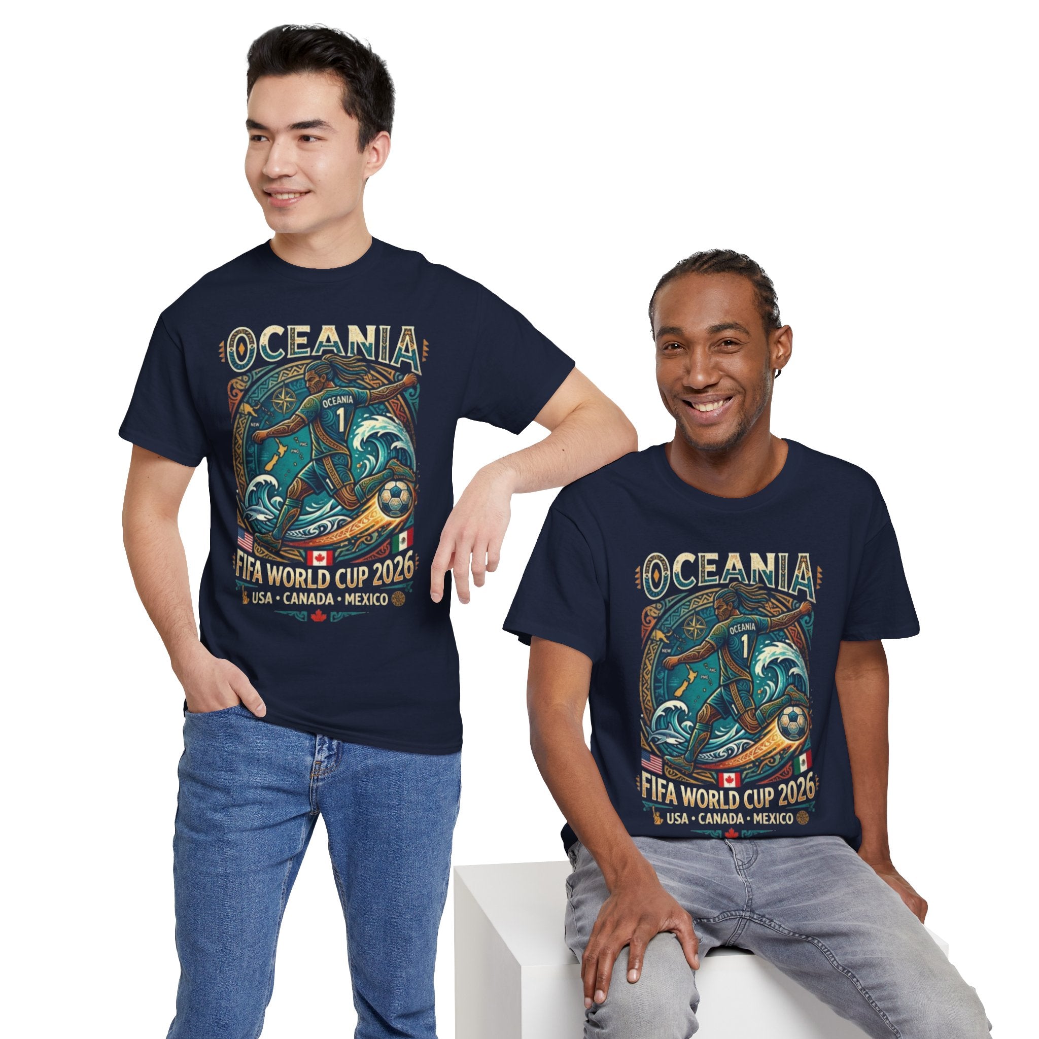 Oceania FIFA World Cup 2026 Soccer Tee