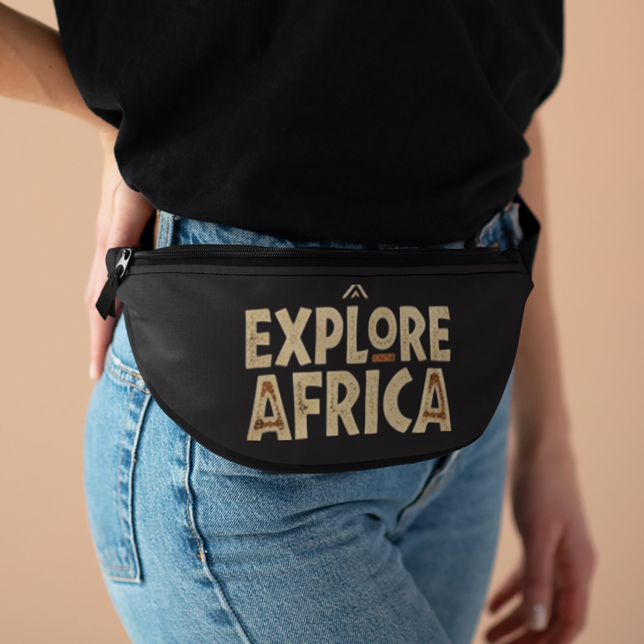 Explore Africa Fanny Pack — Travel Waist Bag for Safari & Adventure