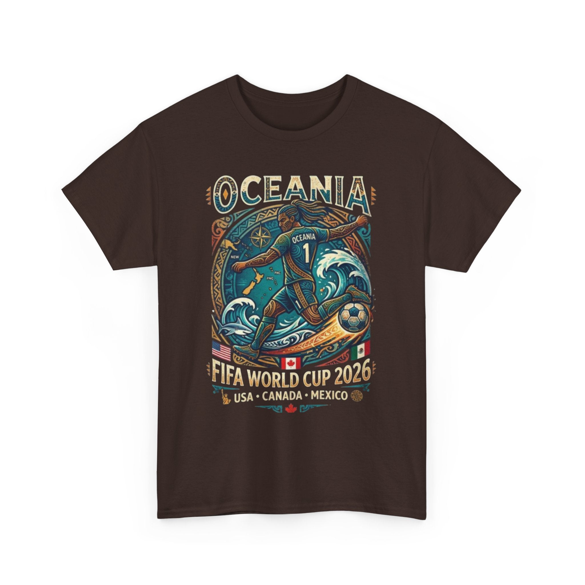Oceania FIFA World Cup 2026 Soccer Tee