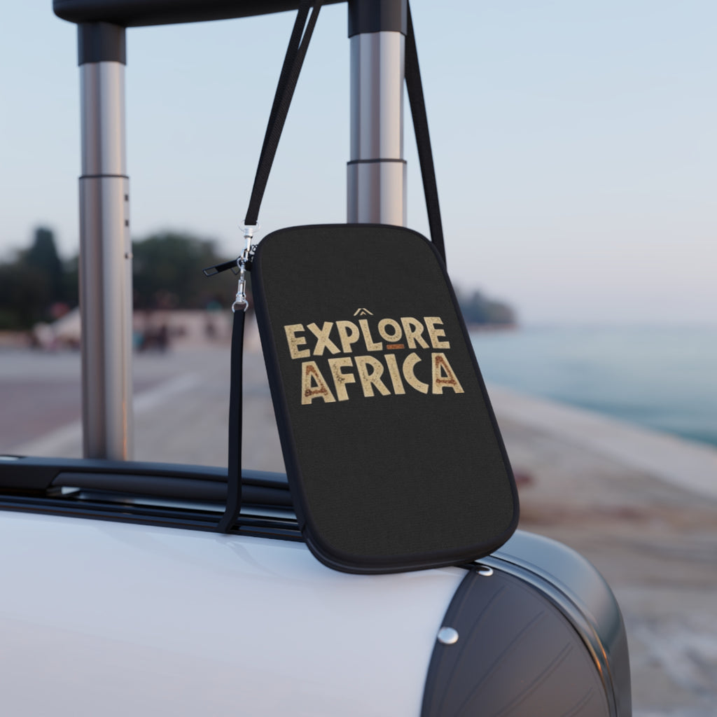 Passport Wallet — "Explore Africa" Travel Organizer