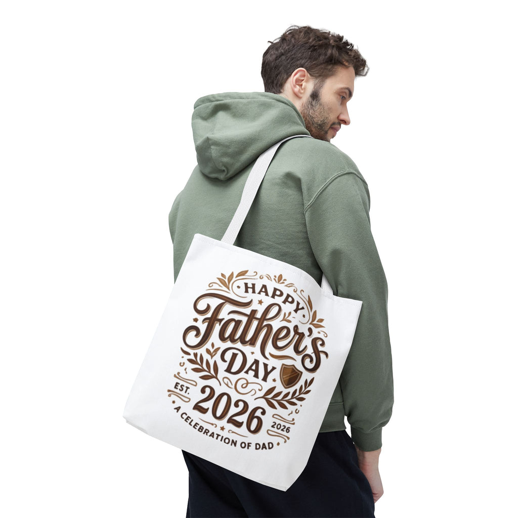 Father's Day 2026 Tote Bag — "Happy Father's Day 2026" Gift Tote