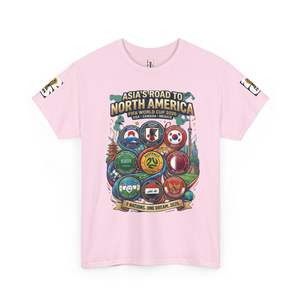 AFC Asian Qualifiers 2026 Tee — Asia’s Road to North America World Cup Soccer T‑Shirt