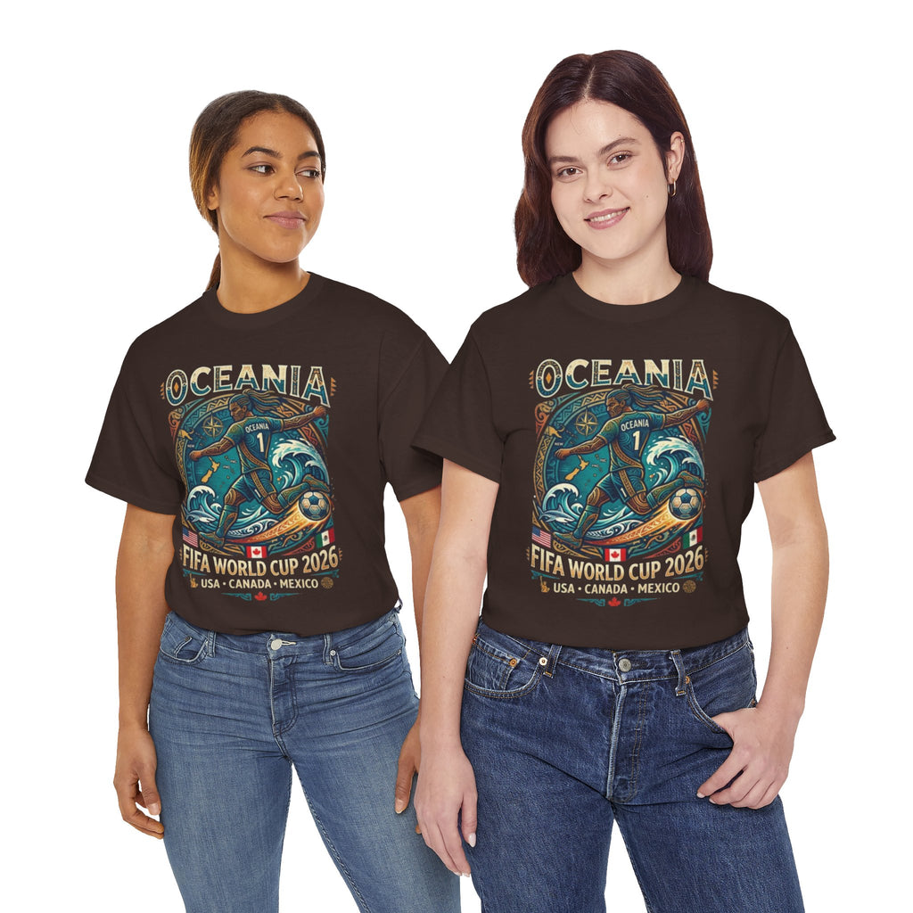 Oceania FIFA World Cup 2026 Soccer Tee
