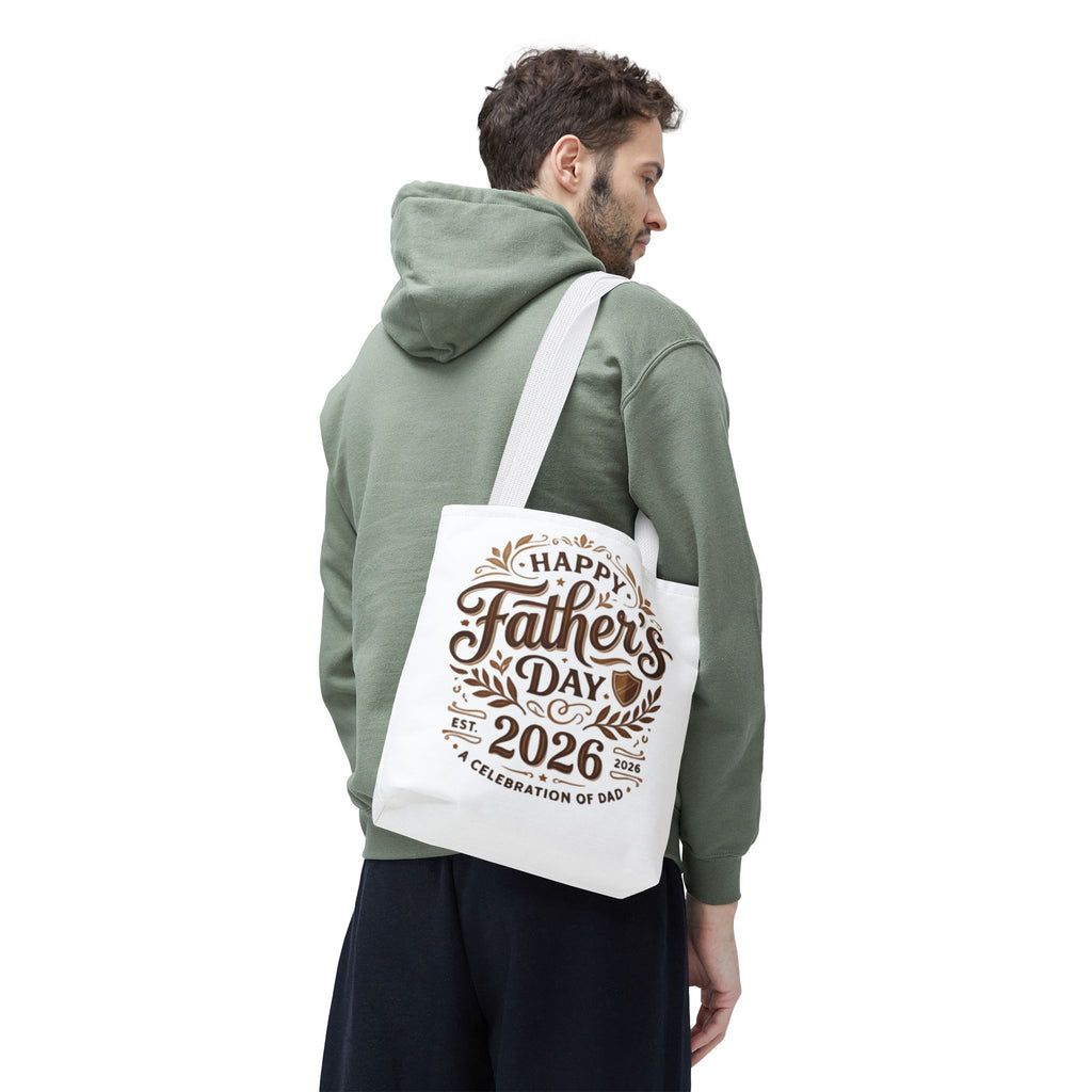 Father's Day 2026 Tote Bag — "Happy Father's Day 2026" Gift Tote