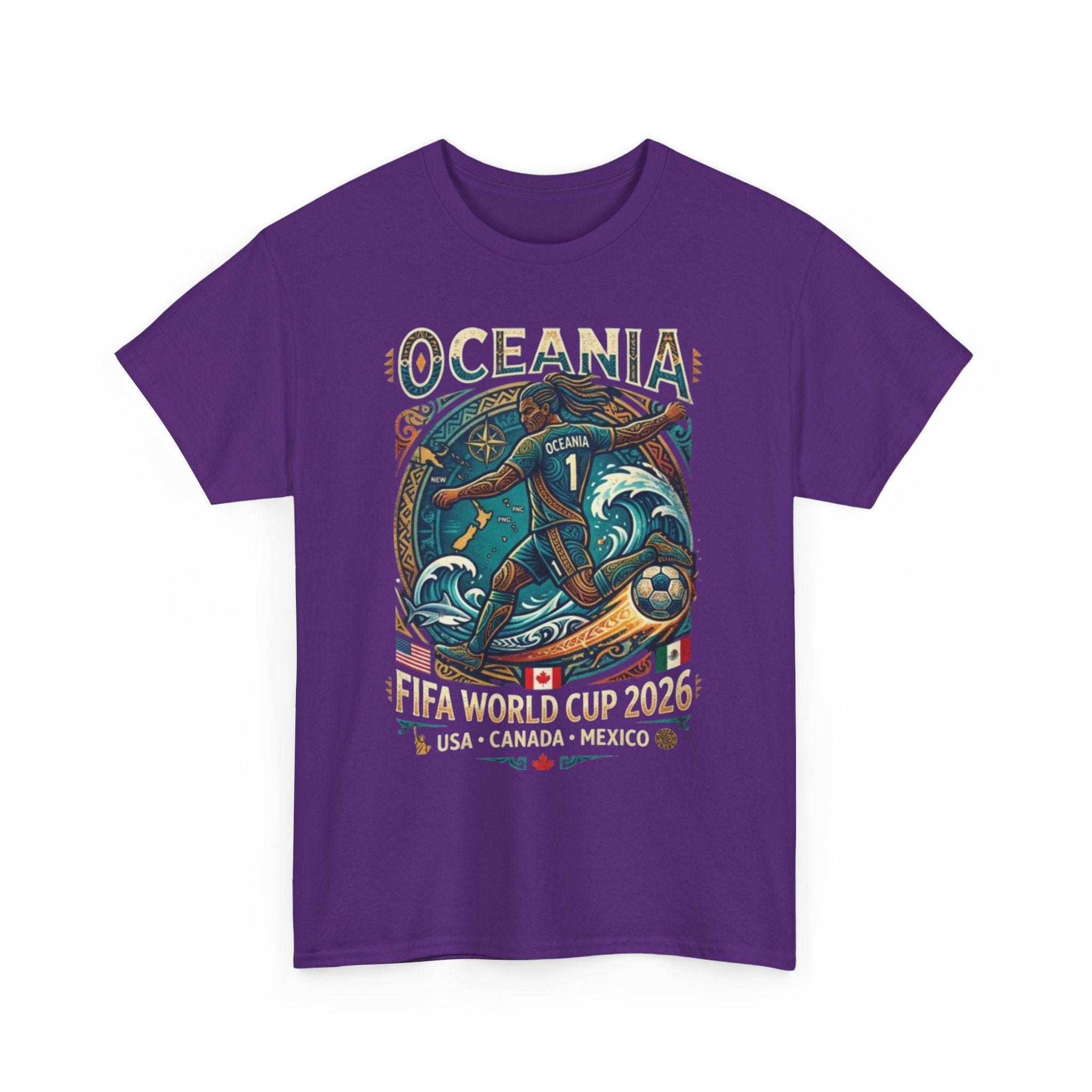 Oceania FIFA World Cup 2026 Soccer Tee