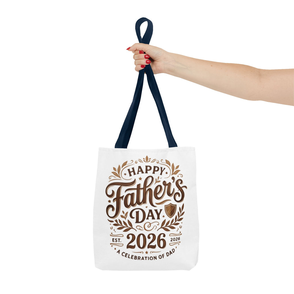 Father's Day 2026 Tote Bag — "Happy Father's Day 2026" Gift Tote