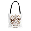 Father's Day 2026 Tote Bag — "Happy Father's Day 2026" Gift Tote