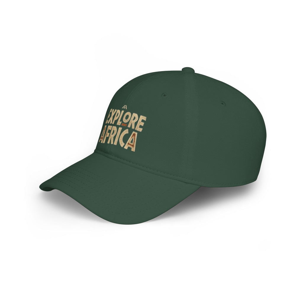Explore Africa Embroidered Cap — Adventure Travel Baseball Hat