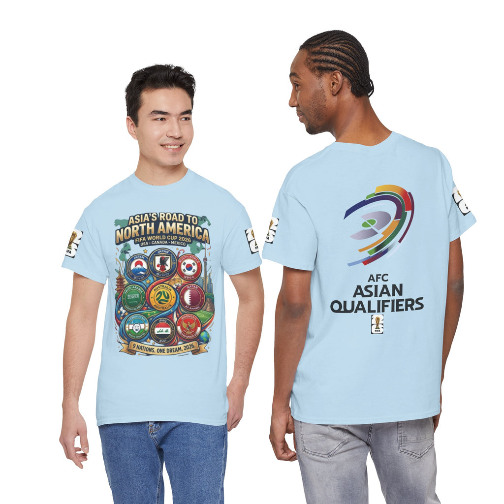 AFC Asian Qualifiers 2026 Tee — Asia’s Road to North America World Cup Soccer T‑Shirt