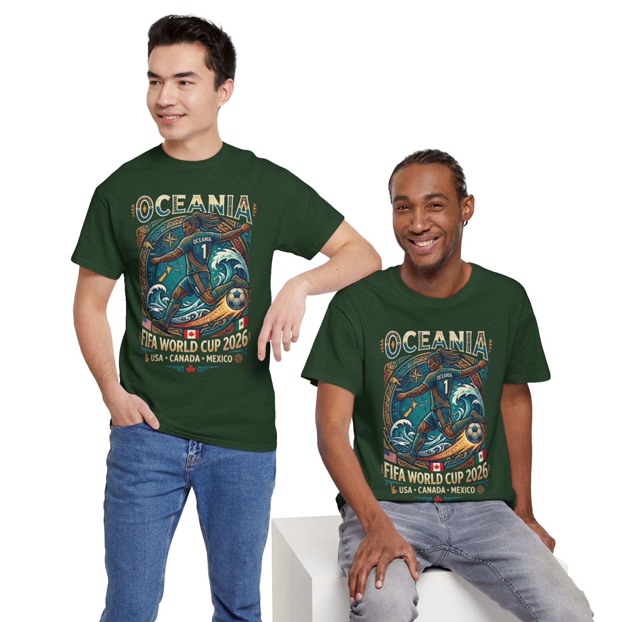 Oceania FIFA World Cup 2026 Soccer Tee